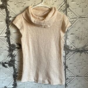 Women's Cream cowl neck Sweater